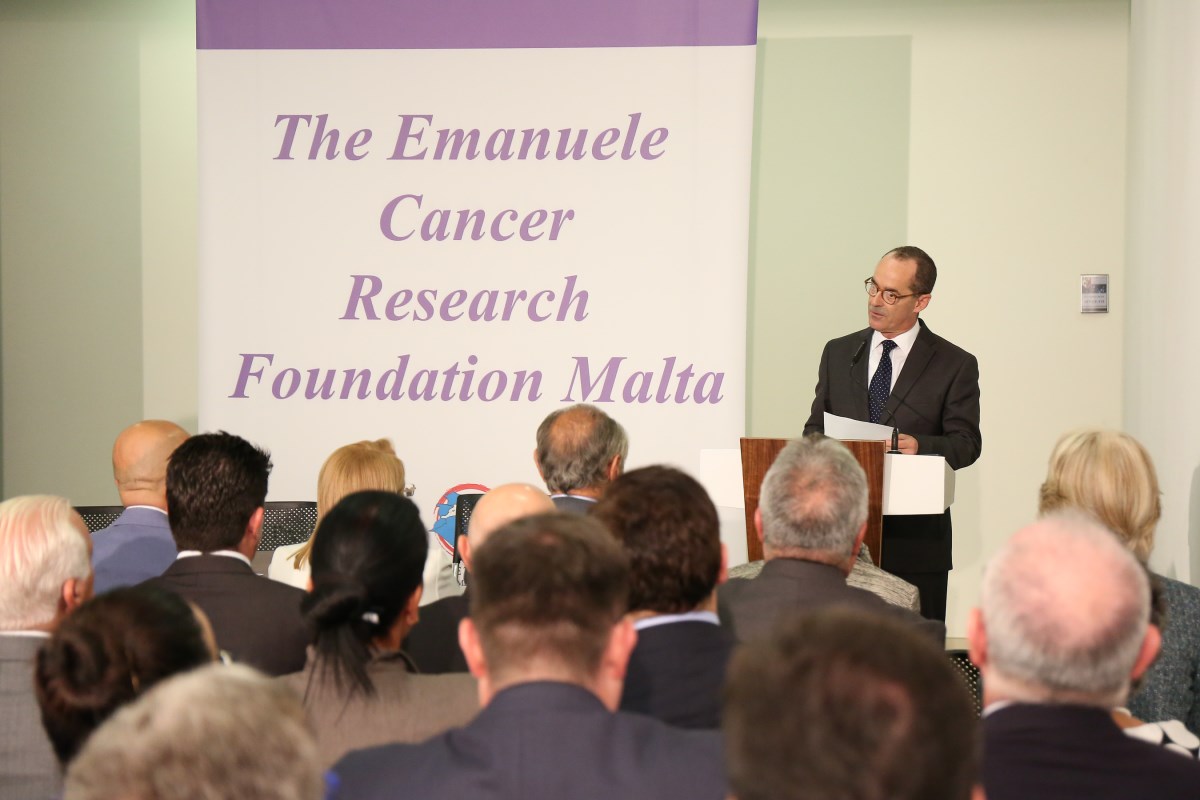 Launch of Emanuele Cancer Research Foundation Malta